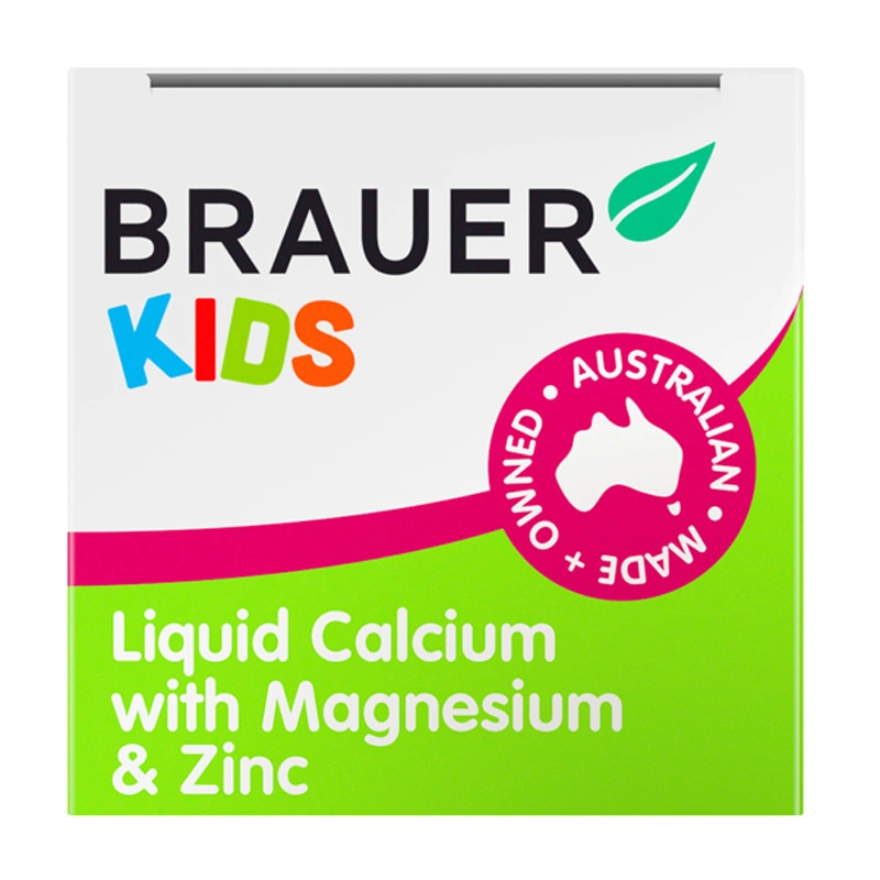 Thực phẩm bảo vệ sức khỏe Brauer Kids Liquid Calcium with Magnesium & Zinc - 6